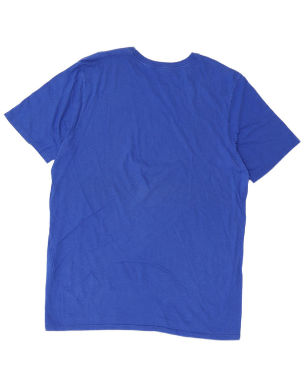 NIKE T-shirt graphique coupe athlétique pour hommes, grand bleu