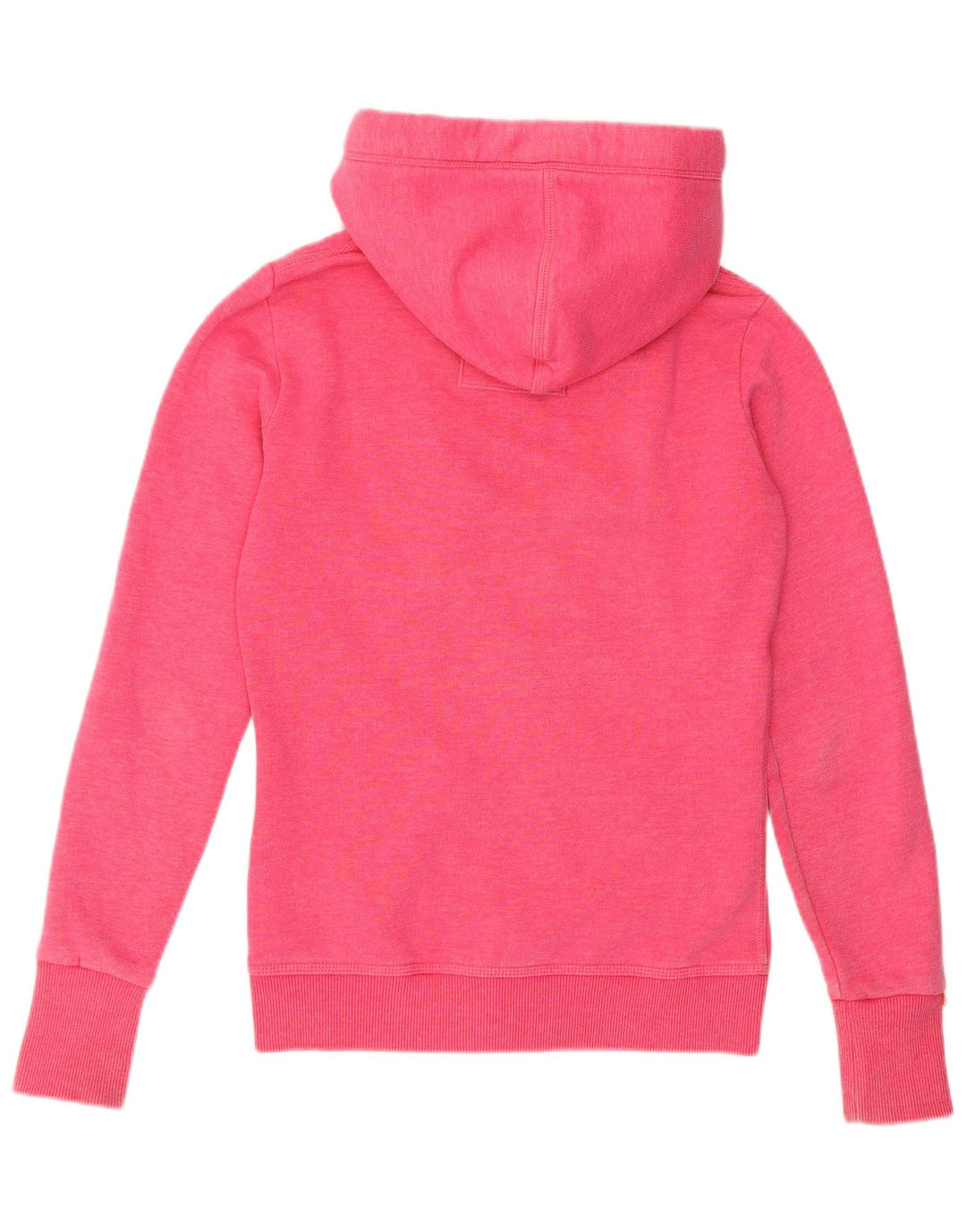 SUPERDRY Pull à capuche zippé pour femme UK 6 XS Rose Coton