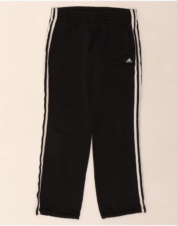 Adidas Pantalon de survêtement pour femme UK 8/10 Small Noir Polyester