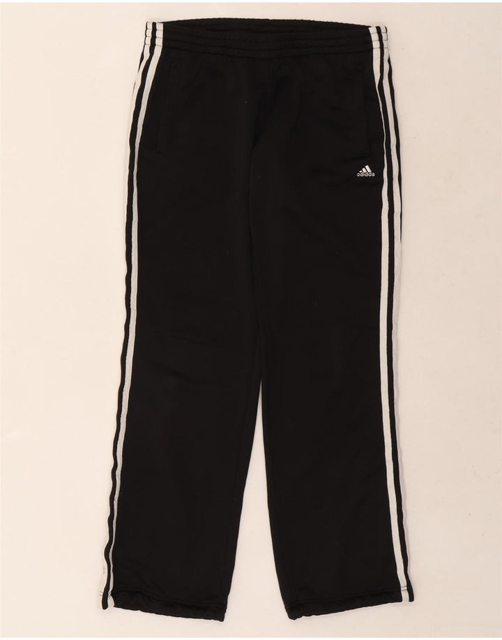 Adidas Pantalon de survêtement pour femme UK 8/10 Small Noir Polyester