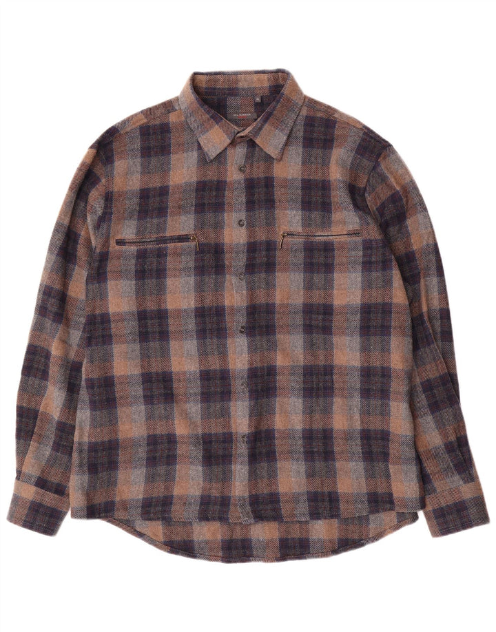 SEA BARRIER Surchemise Homme XL Gris Carreaux Acrylique