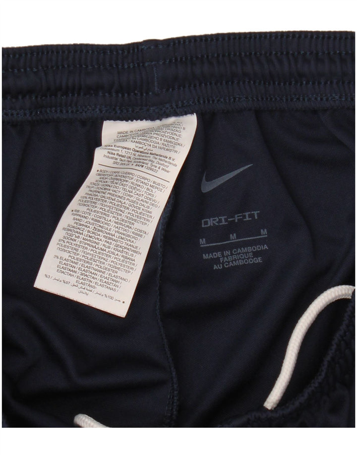 Nike Pantalon de survêtement Dri Fit pour homme Bleu marine moyen Polyester