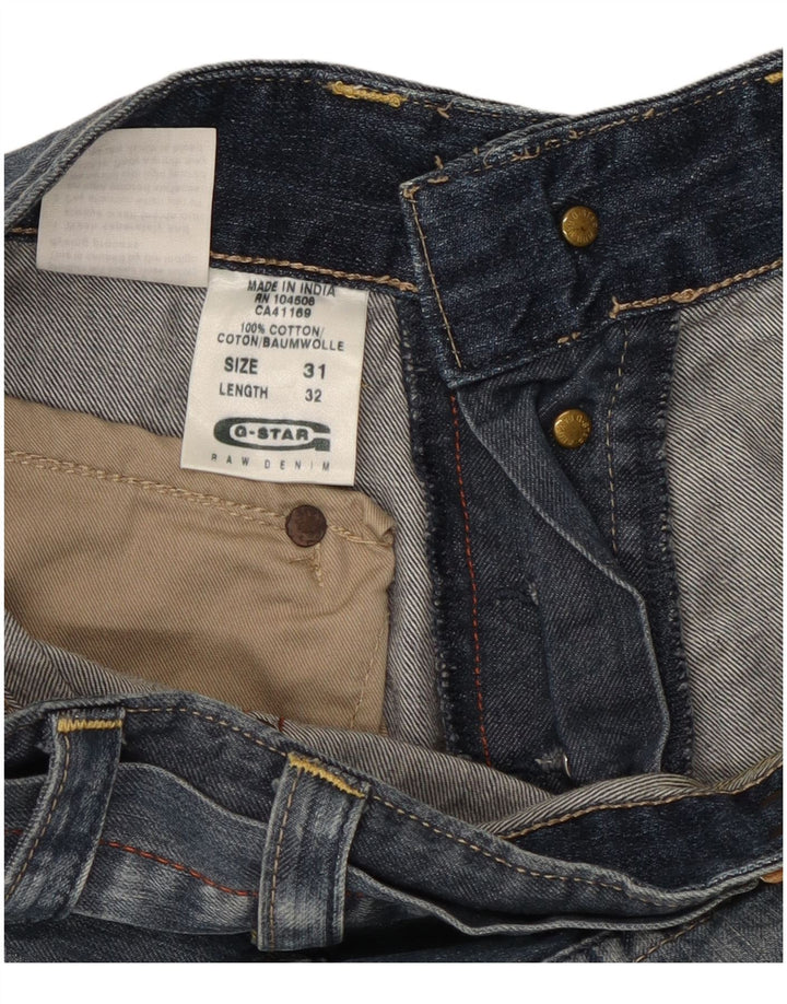 G-STAR Short en Jean W31 Homme Bleu Moyen Coton