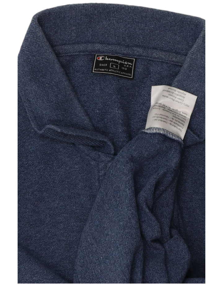 Champion Polo Homme Grand Bleu Marine Coton