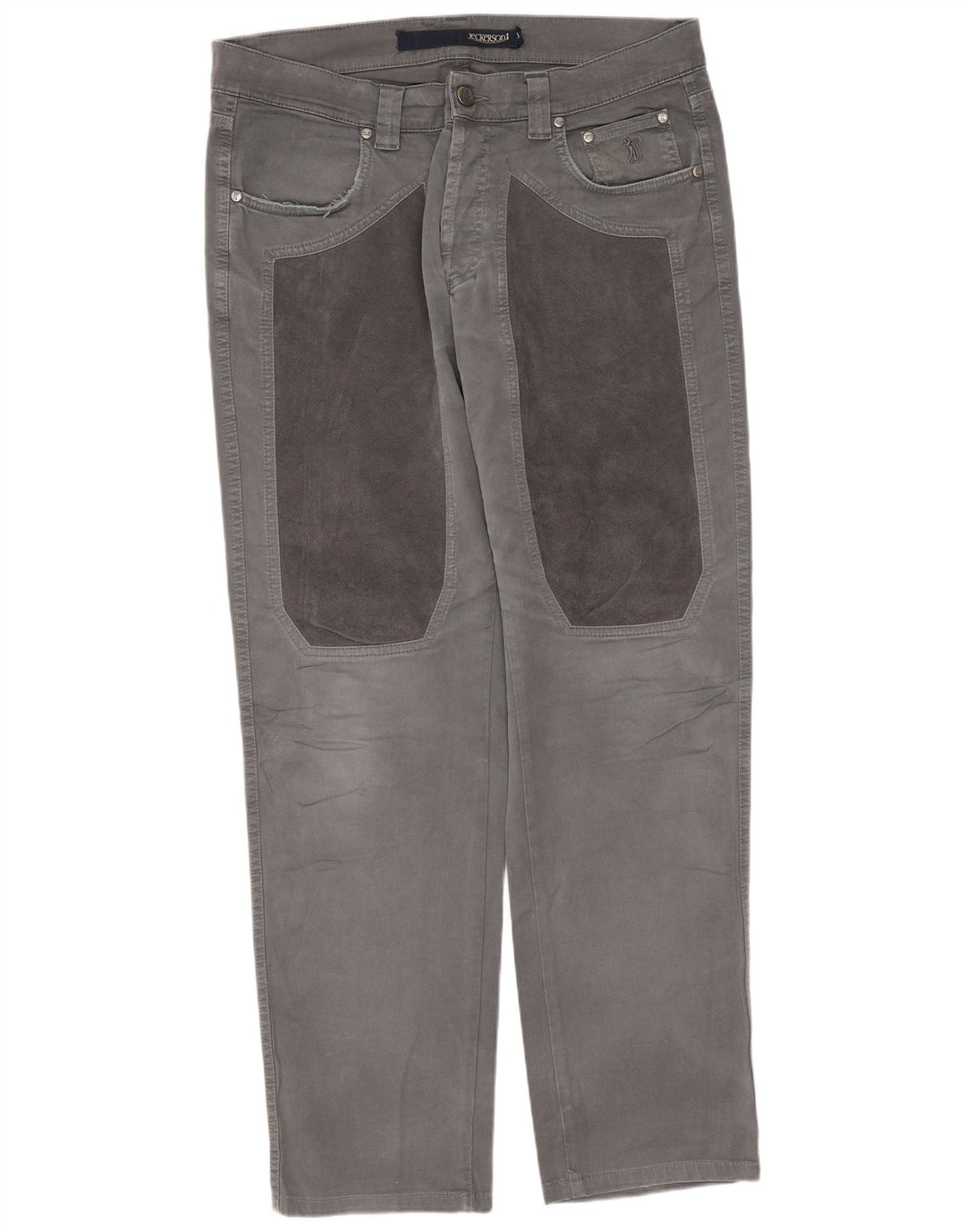 Jeckerson Jean droit homme W33 L29 gris coton