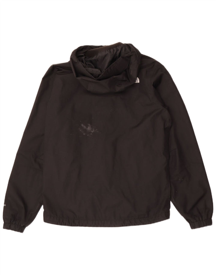 The North Face Veste de pluie à capuche pour homme UK 36 Small Noir Polyester