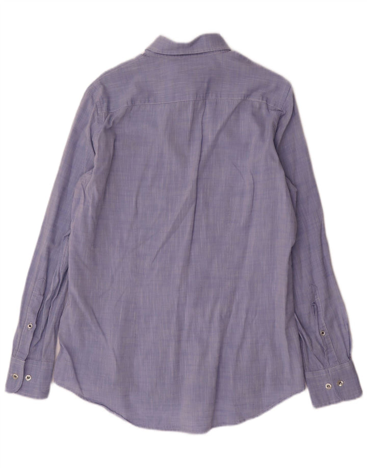 FRED PERRY Chemise Slim Fit Homme Petit Bleu Coton