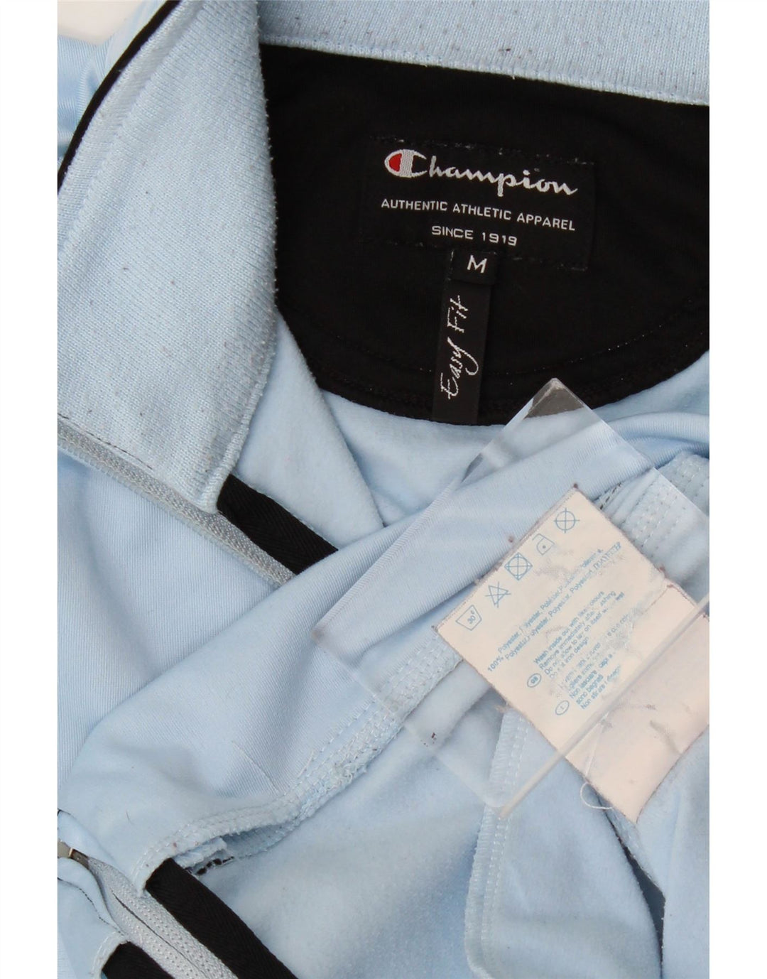 Champion Veste de survêtement Easy Fit pour femme UK 14 Bleu moyen Polyester