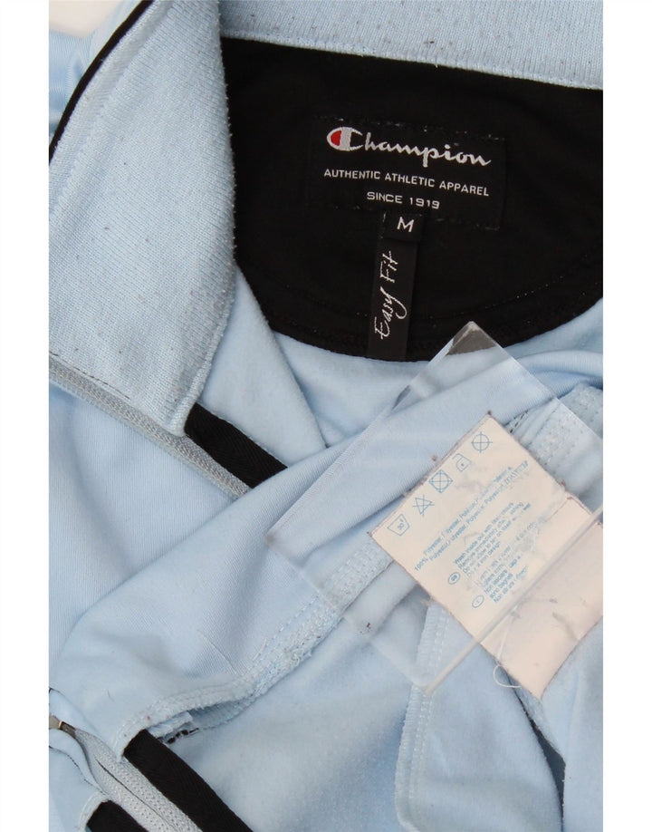 Champion Veste de survêtement Easy Fit pour femme UK 14 Bleu moyen Polyester