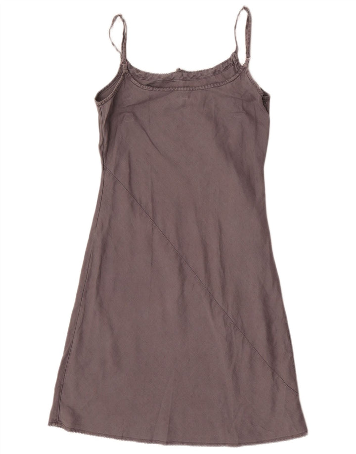 Oasis Robe d'été pour femme UK 10 Petit Gris