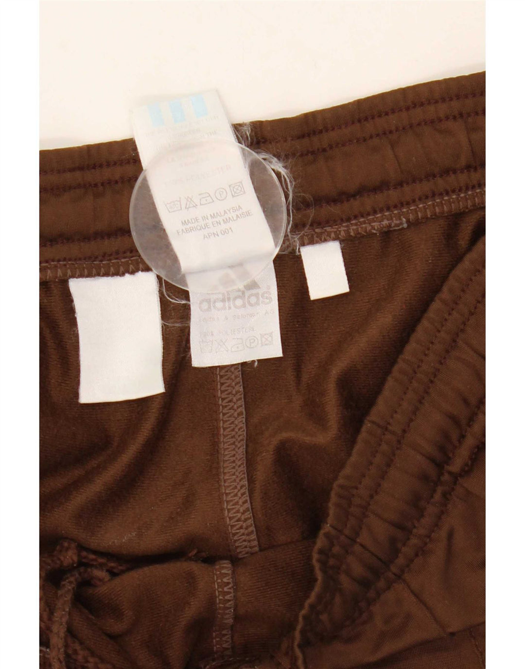 Adidas Pantalon de survêtement pour homme UK 38/40 Marron moyen Polyester