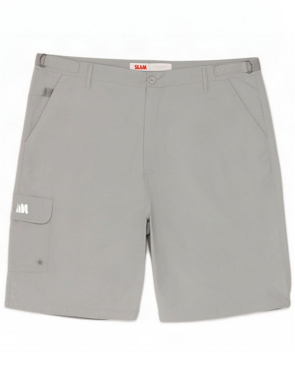 Slam Short Cargo Homme 2XL W40 Gris Polyester