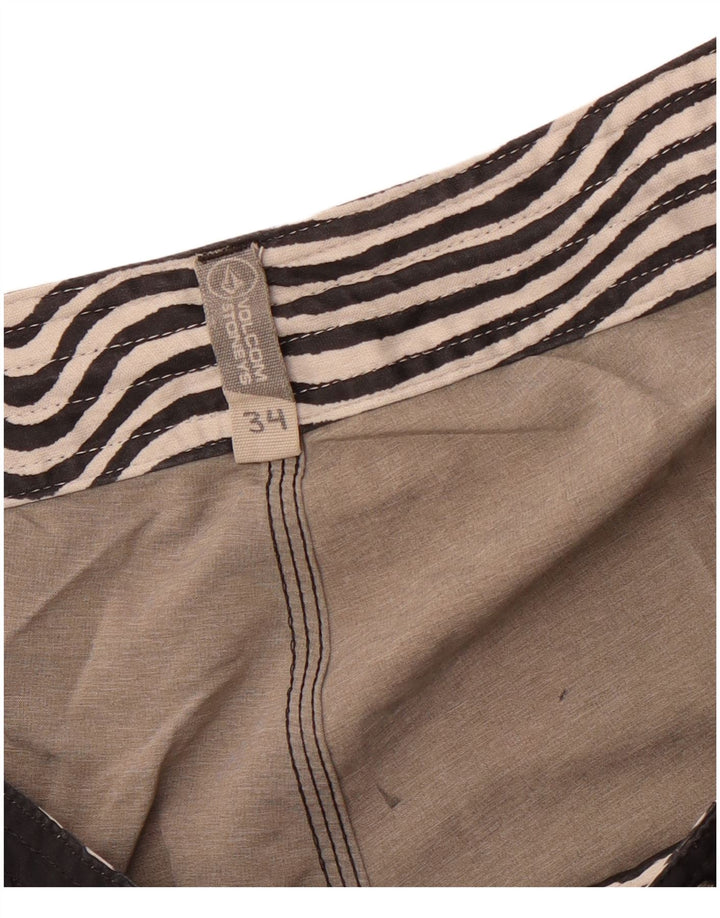 VOLCOM Short de Bain Homme Large Noir Colourblock