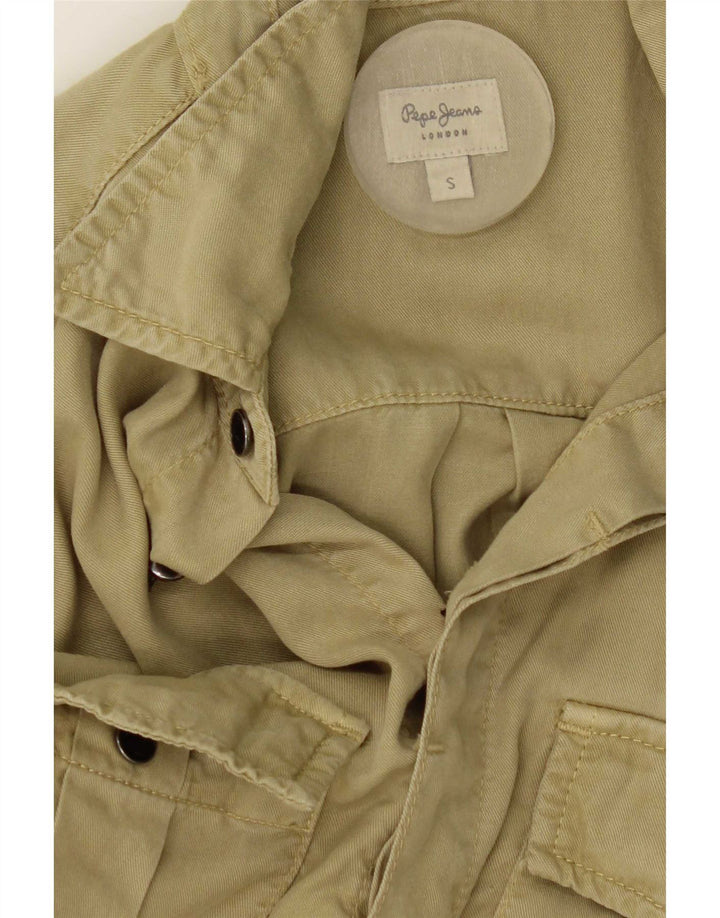 PEPE Jeans Combishort Femme UK 10 Petit Kaki