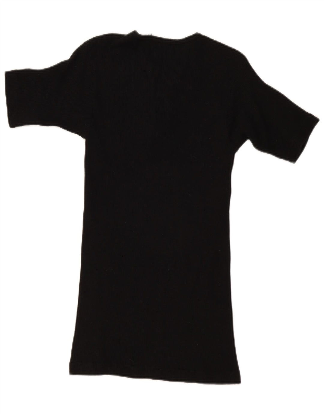 Levi's T-Shirt Femme UK 8 Small Noir Coton