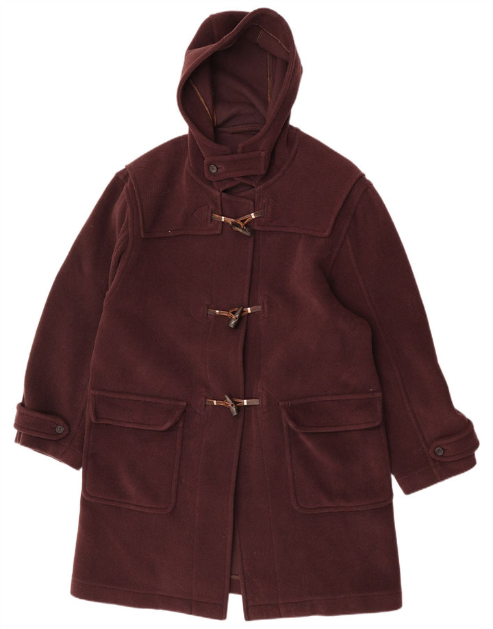 Corneliani Duffle-coat surdimensionné à capuche pour femme IT 43 Large Marron