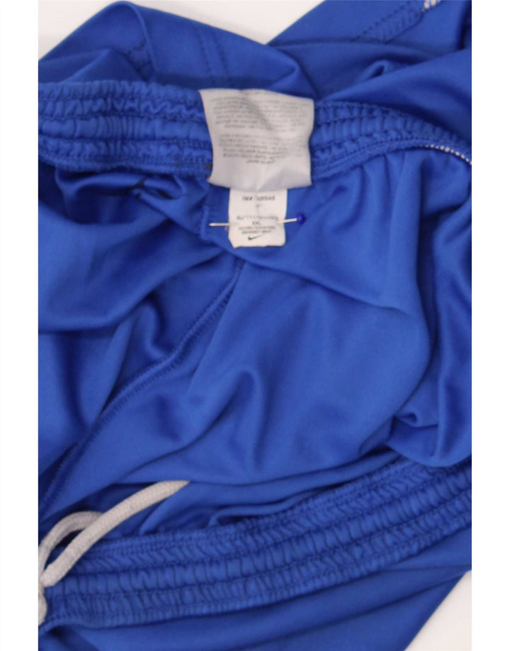 Nike Short de sport pour homme 2XL Bleu Polyester Sports