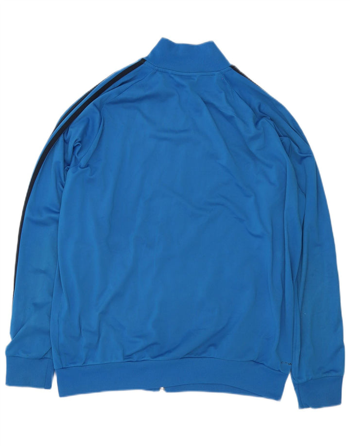 Veste de survêtement Adidas Garçon Clima 365 15-16 ans Bleu Polyester