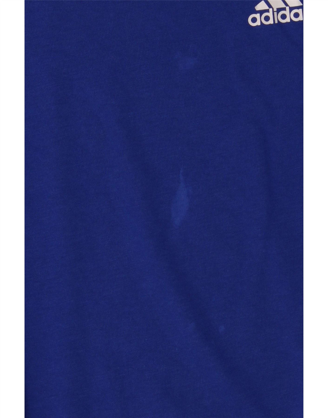 Adidas T-Shirt Top Garçon 7-8 ans Bleu Coton