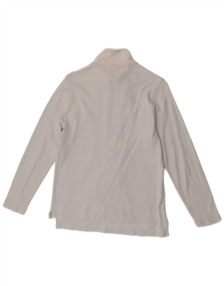 Asics Veste de survêtement pour femme UK 12 Bleu moyen Coton