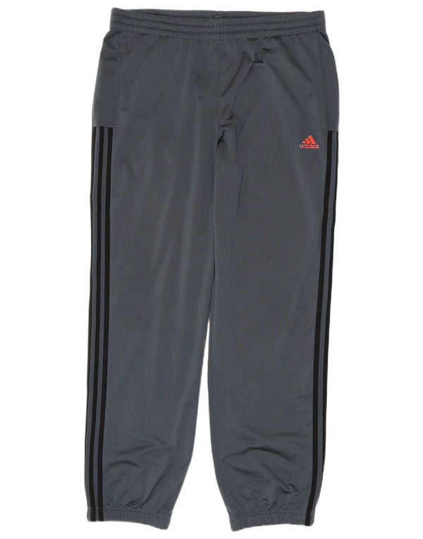 ADIDAS Pantalon de survêtement pour homme UK 44/46 Large Gris Polyester