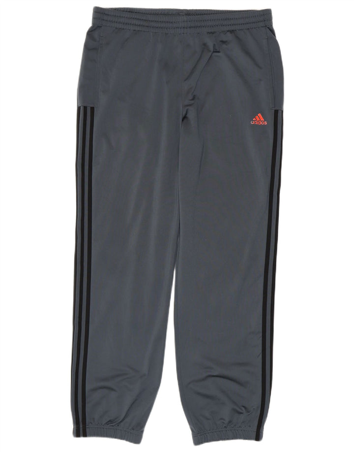 ADIDAS Pantalon de survêtement pour homme UK 44/46 Large Gris Polyester