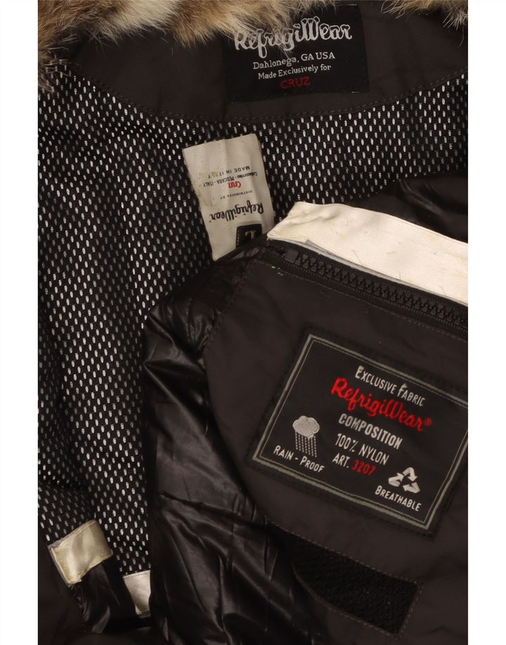 Refrigiwear Veste coupe-vent Cruz pour femme UK 14 Large Gris Polyamide