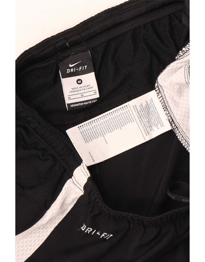 Nike Short de sport Dri Fit pour homme en polyester color block noir moyen
