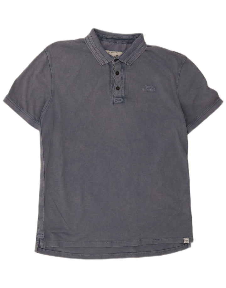 Weird Fish Polo Homme Grand Bleu Coton