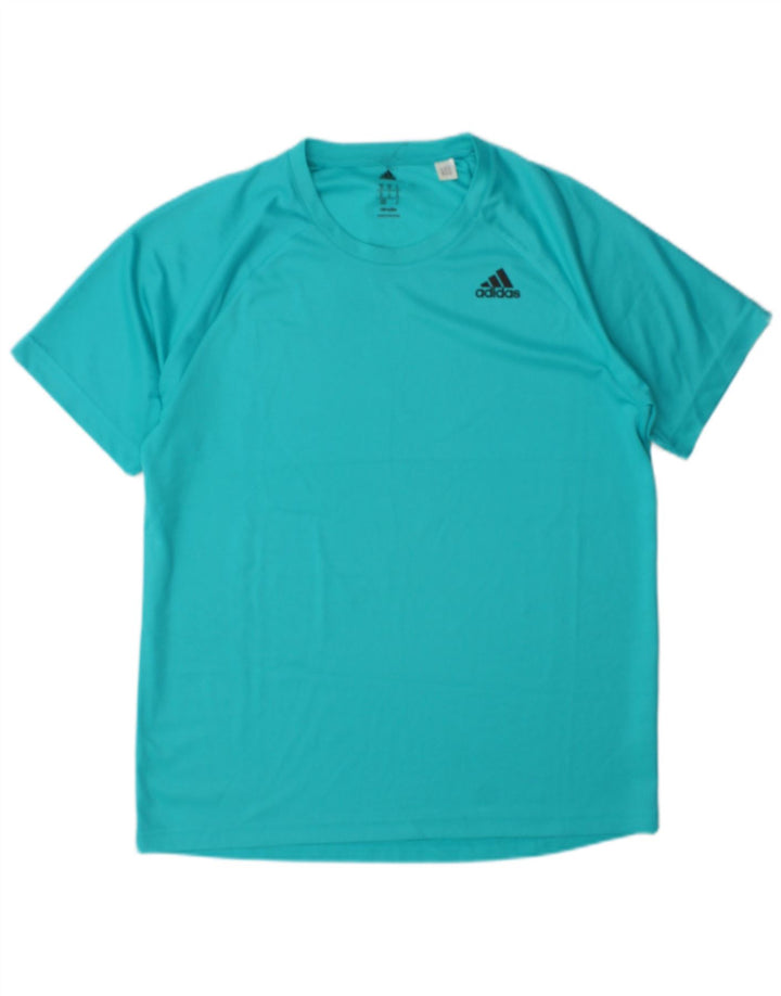 Adidas T-Shirt Climalite Homme Turquoise Moyen
