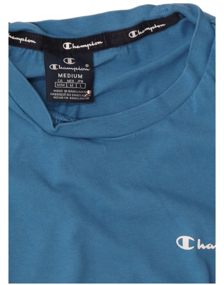 CHAMPION T-Shirt Homme Bleu Moyen