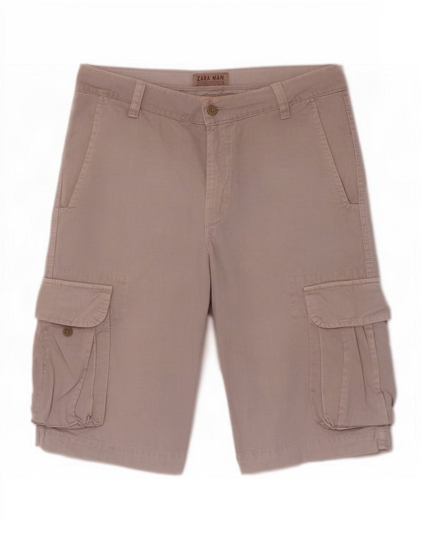 Zara Short cargo pour homme EU 40 Medium W31 Violet