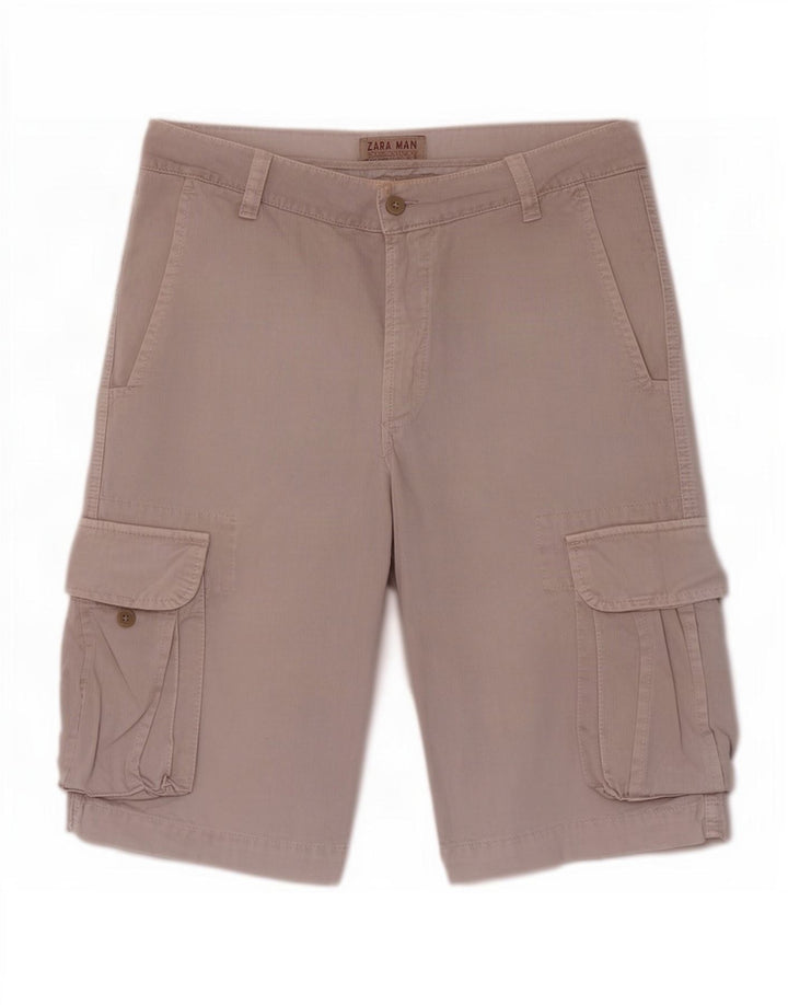 Zara Short cargo pour homme EU 40 Medium W31 Violet