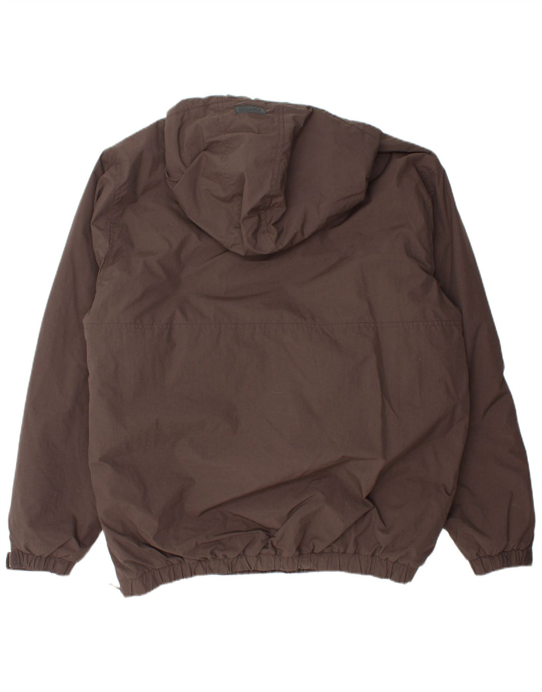 SNIPES Veste Anorak à capuche pour homme UK 42 XL Marron Polyamide