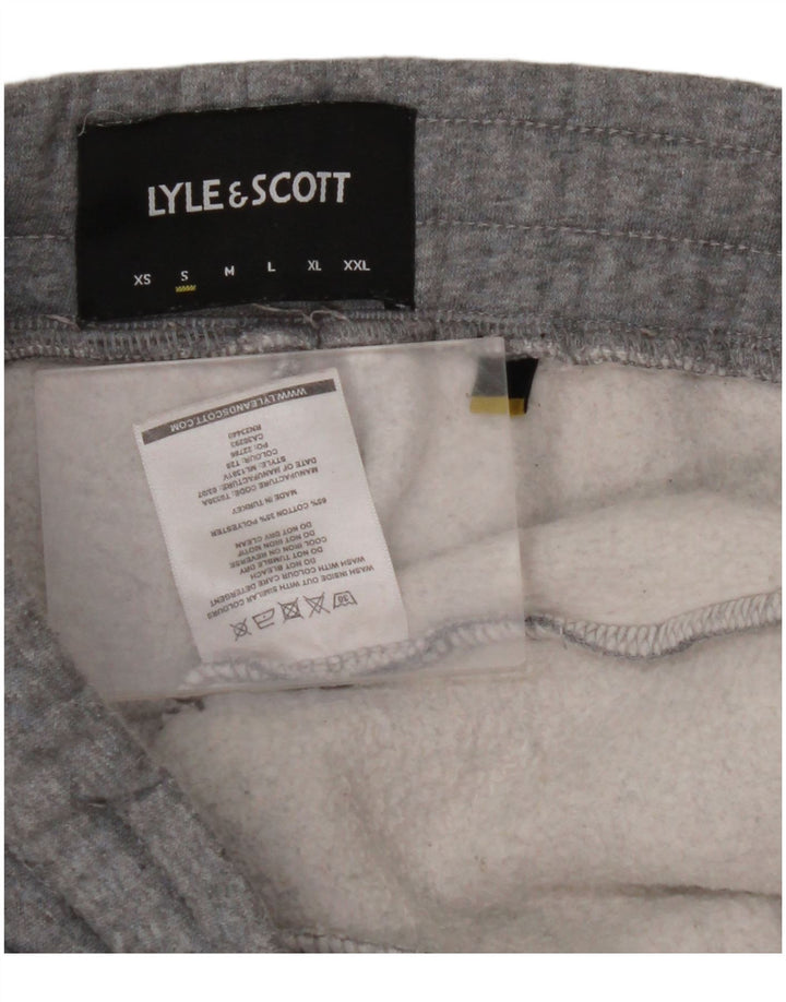LYLE & SCOTT Pantalon de Survêtement Joggers Homme Petit Gris Coton