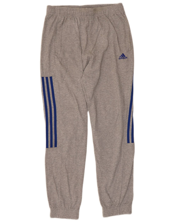 Adidas Pantalon de survêtement pour homme en coton gris moyen