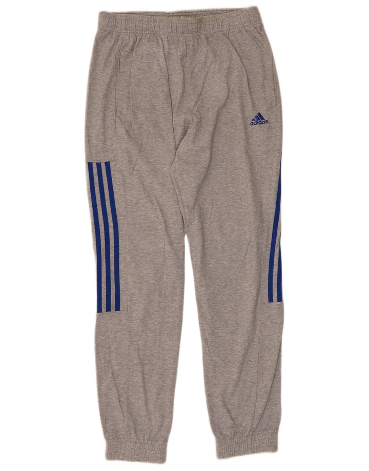 Adidas Pantalon de survêtement pour homme en coton gris moyen