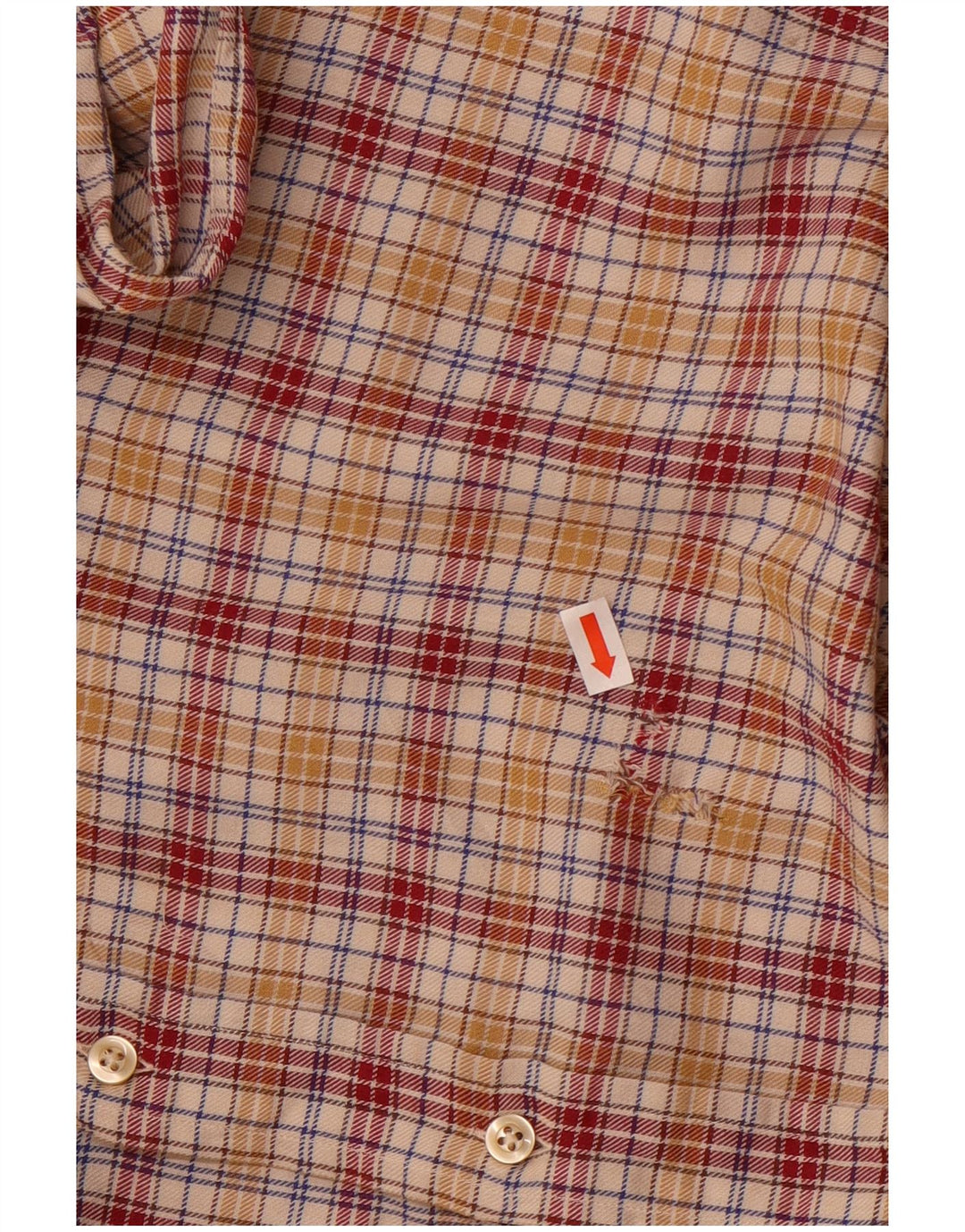 Avirex Chemise en flanelle pour homme à carreaux multicolores moyens