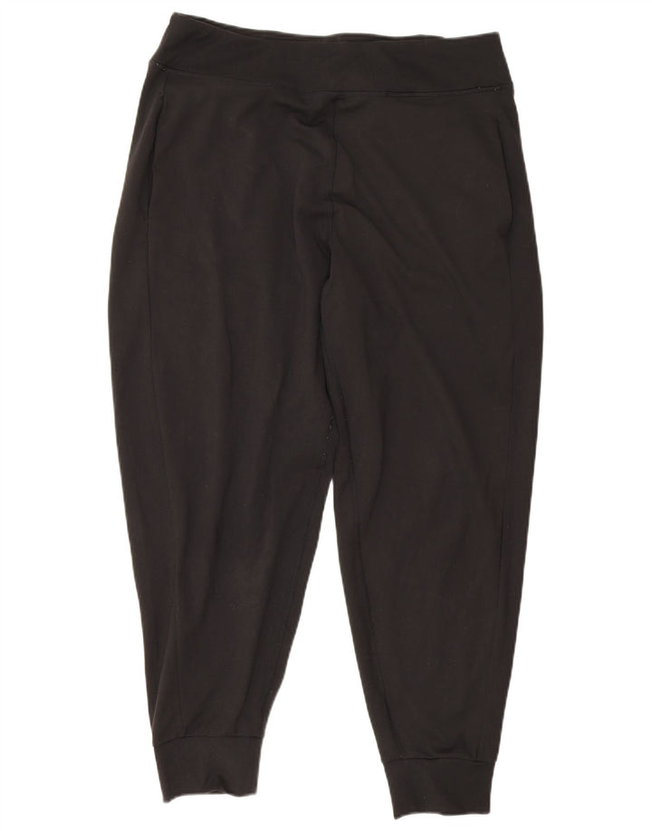 Marks & Spencer Pantalon de survêtement pour femme Pantalon de jogging UK 16 Large Noir