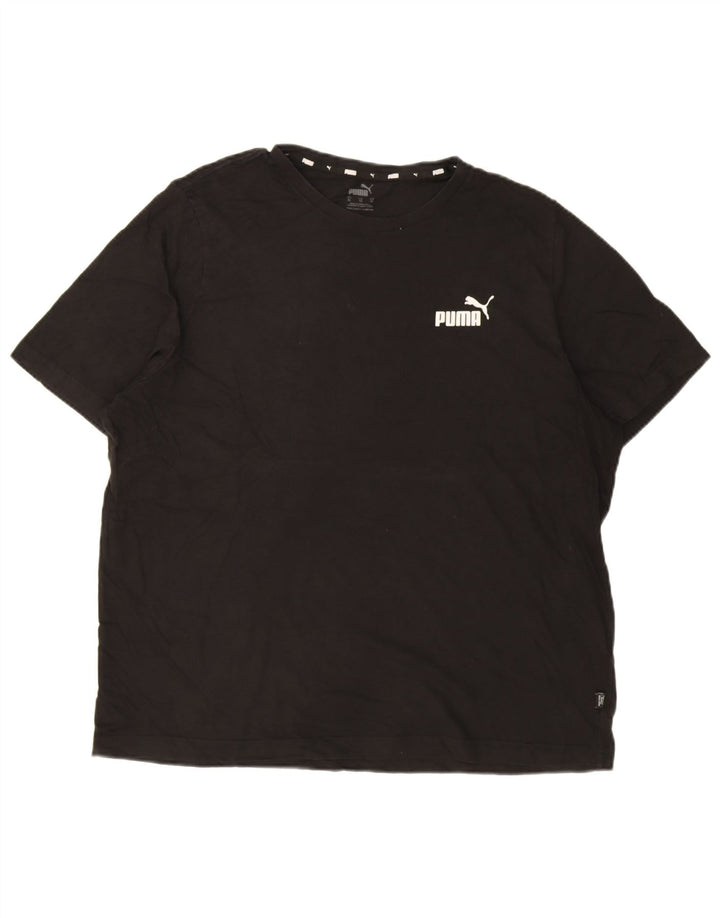 Puma T-Shirt Homme Top XL Noir Coton