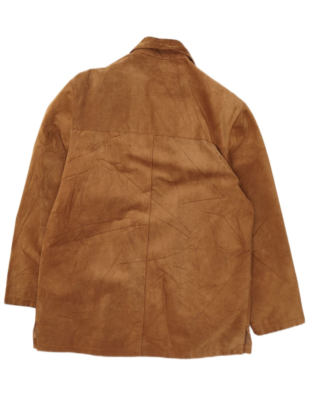 veste en daim homme vintage IT 52 XL cuir marron