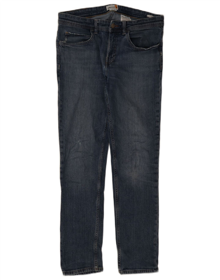 Timberland Jean Slim Homme W32 L32 Bleu Coton