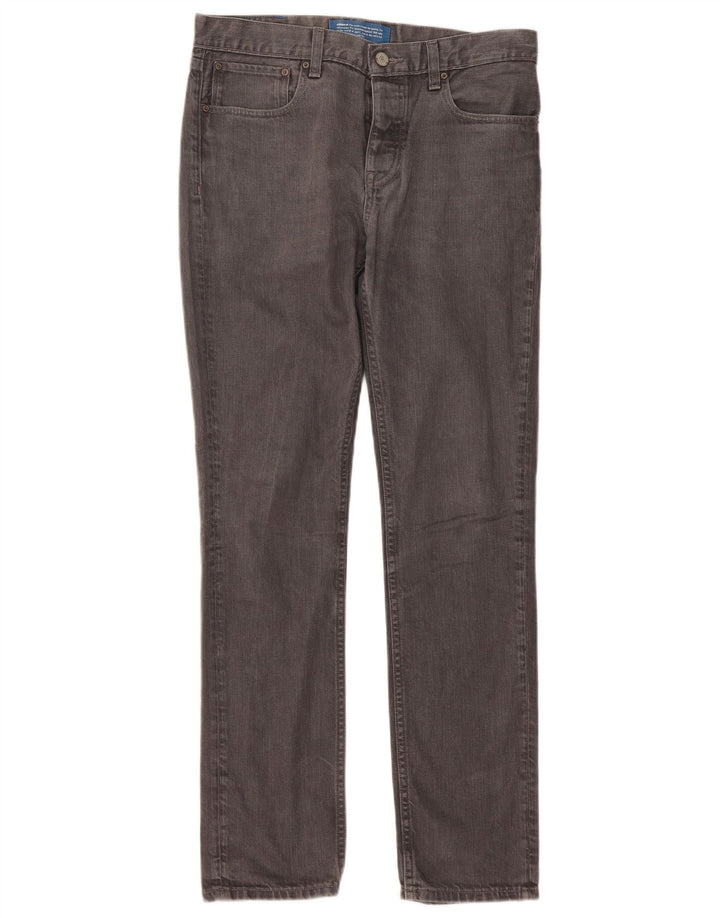 Adidas Jean Slim Homme W34 L34 Gris Coton