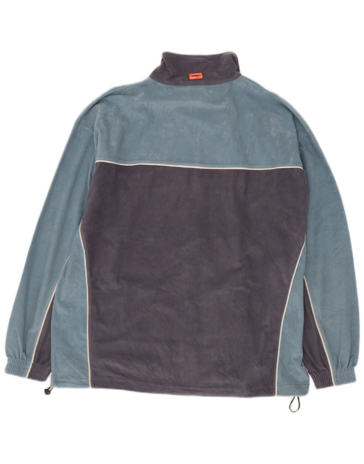 Diadora Veste Polaire Homme UK 42 XL Bleu Colorblock Polyester
