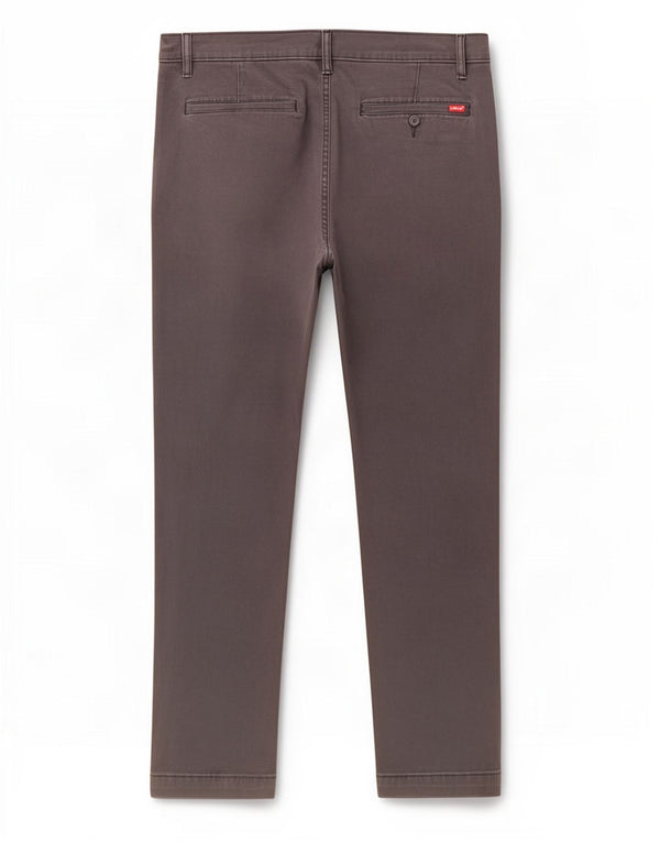 Levi's Pantalon Chino Tapered Slim Fit Homme W36 L29 Gris Coton