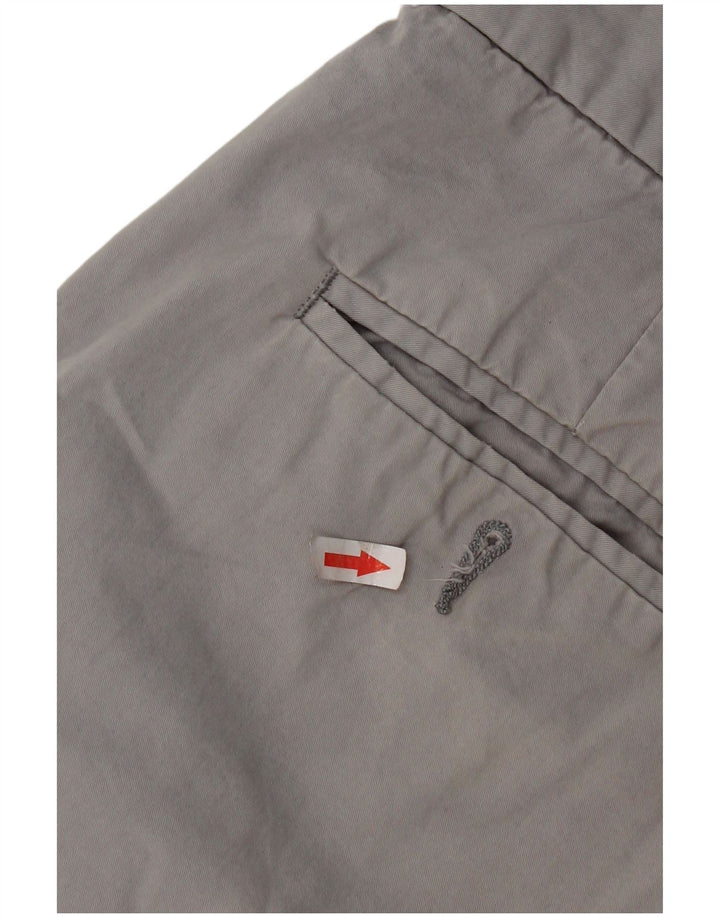 French Connection Short Chino Homme W34 Large Gris Coton