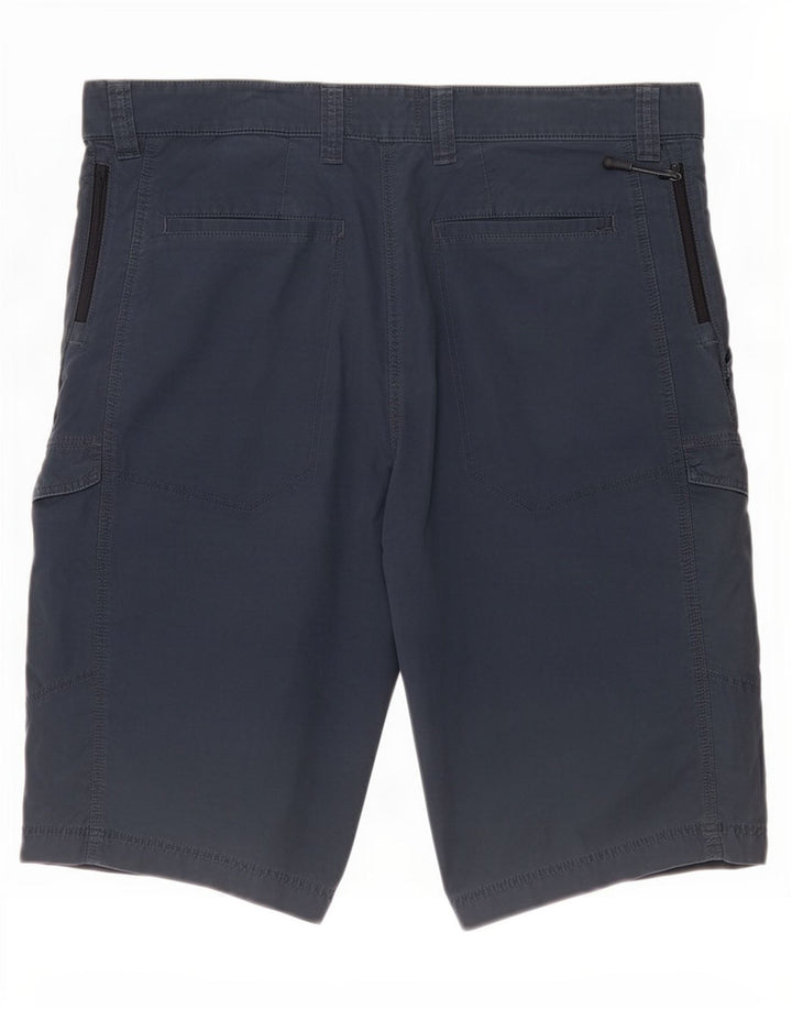 Marks & Spencer Short Cargo Homme Large W36 Bleu Marine Coton