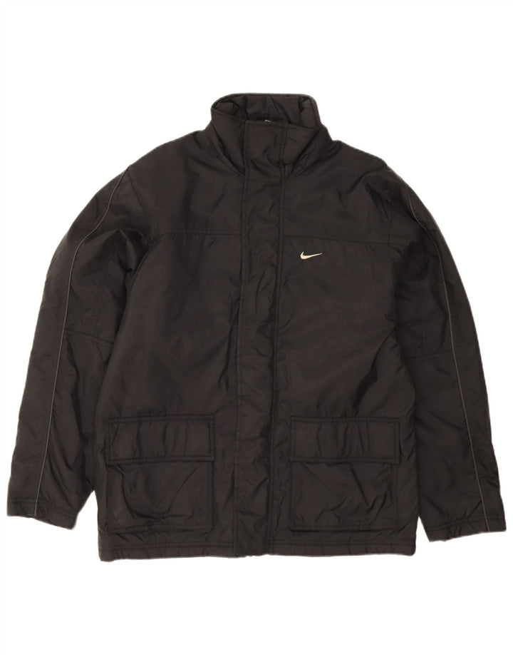 Nike Veste rembourrée pour homme UK 36/38 Petit nylon noir