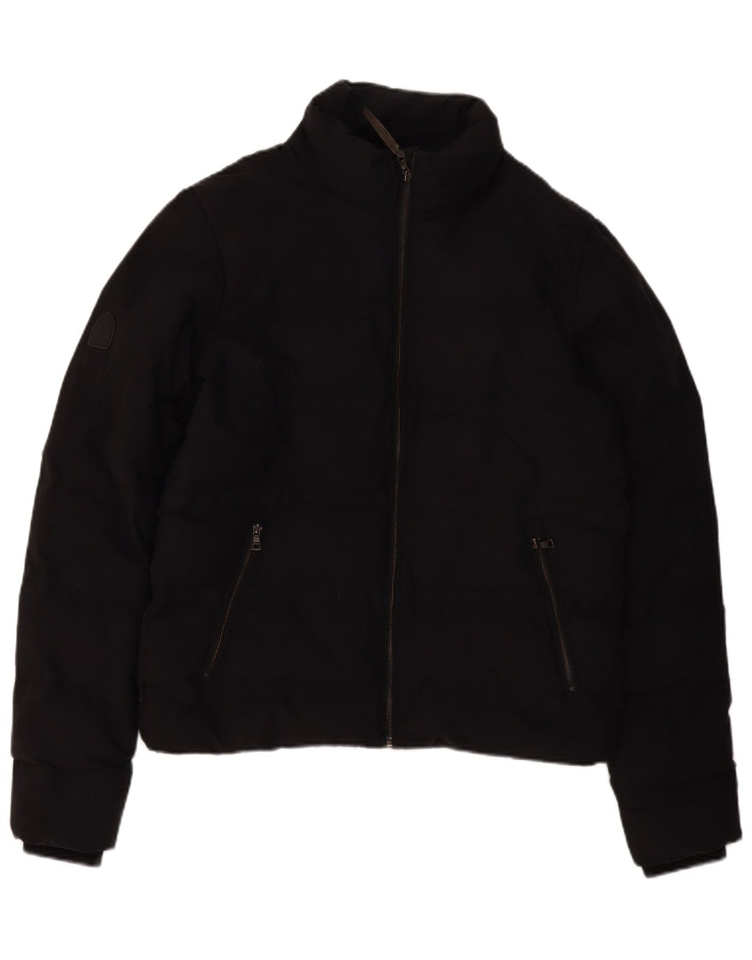 Superdry Veste matelassée pour hommes UK 38 Medium Noir Polyester