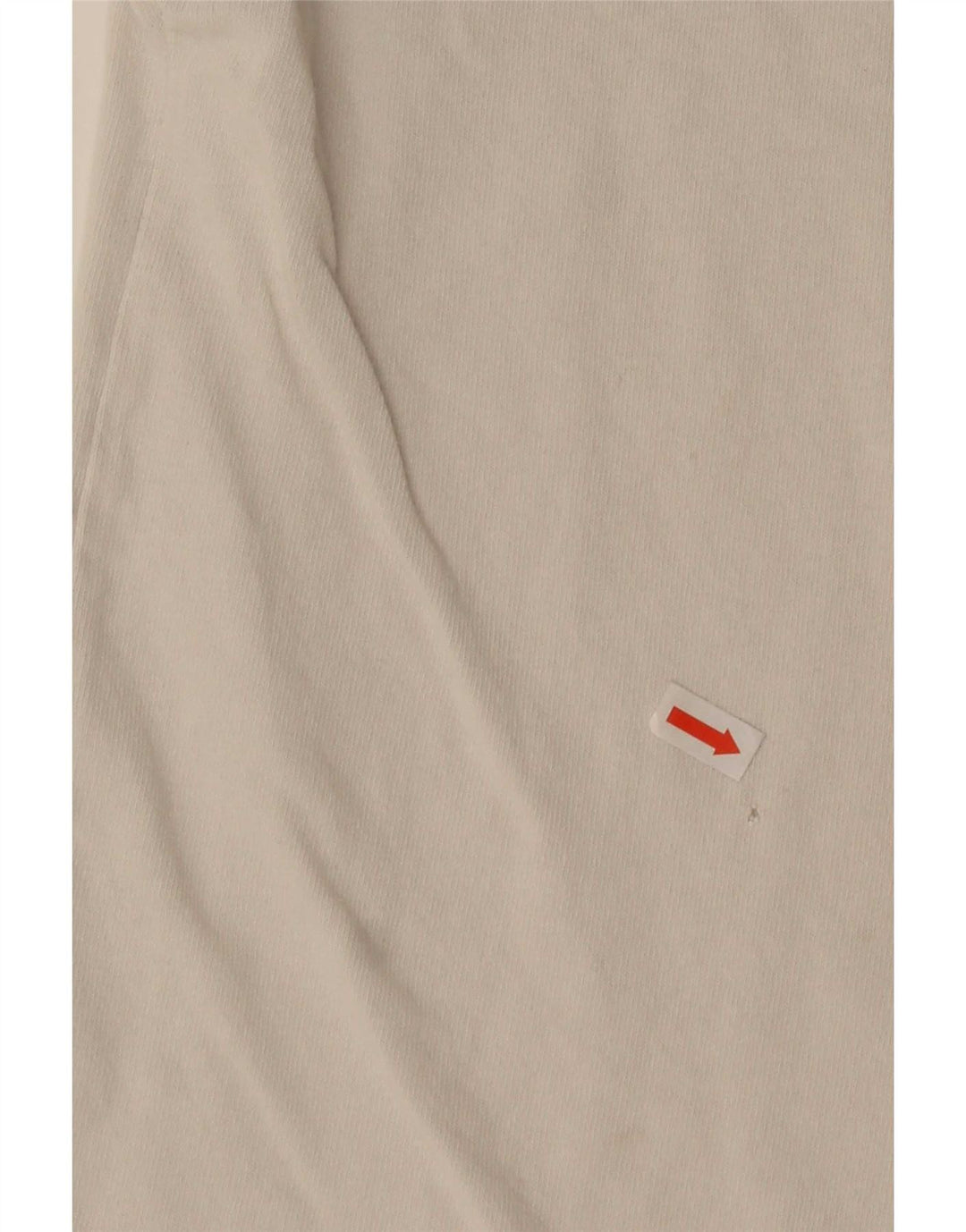 Tommy Hilfiger T-Shirt Graphique Homme Beige Moyen Coton